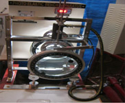 Photoelastic apparatus