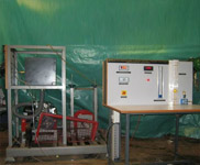 2 Stroke , 1 Cylinder Petrol Engine Test Rig with Mechanical Loaing