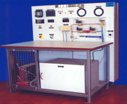 Vapour compression refrigeration test rig