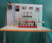 Nozzle pressure distribution test rig